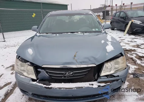 2009 Hyundai Sonata Gls from USA, damaged, VIN 5NPET46CX9H549775